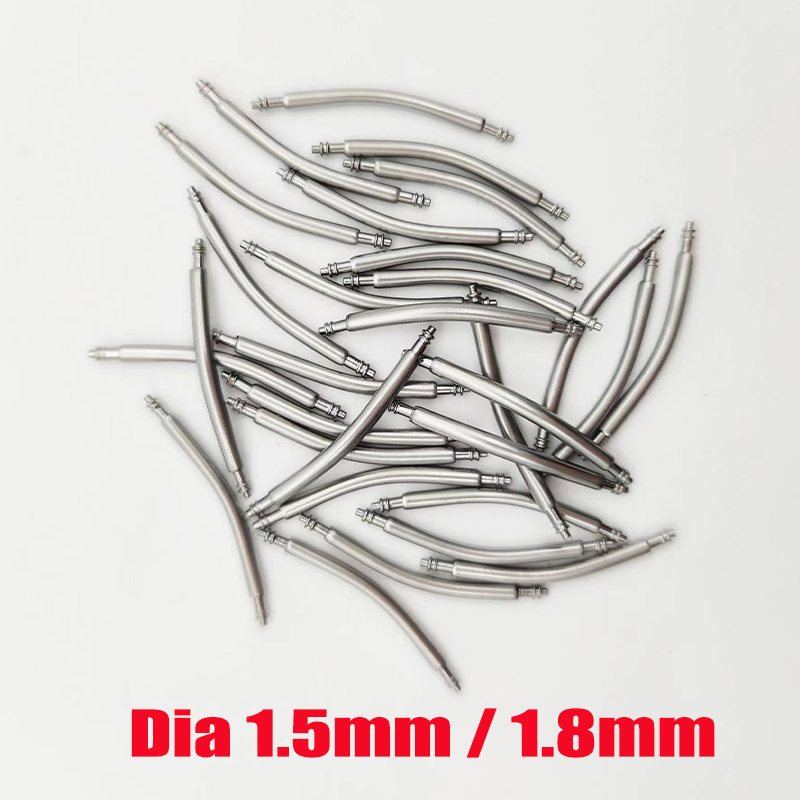 Curved Spring Bar - 10 Peças de Pinos de Elo
