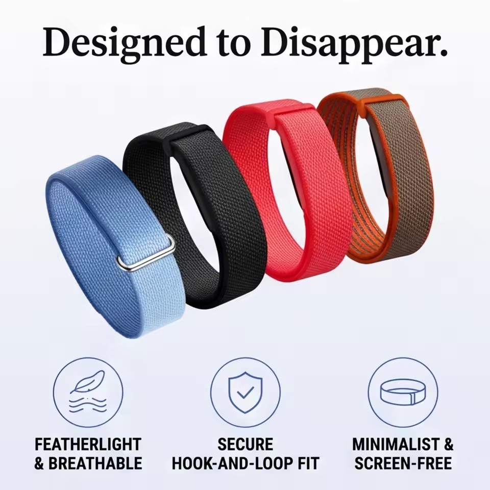 Sport Loop Velcro - Pulseira de Relógio Esportiva Trançada de