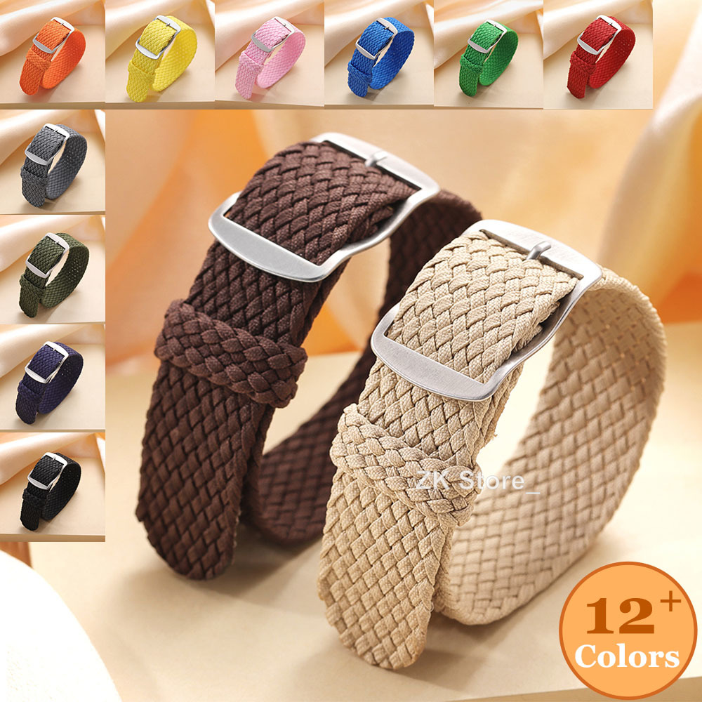 Perlon Strap Woven - Tecido tecido de náilon pulseira de