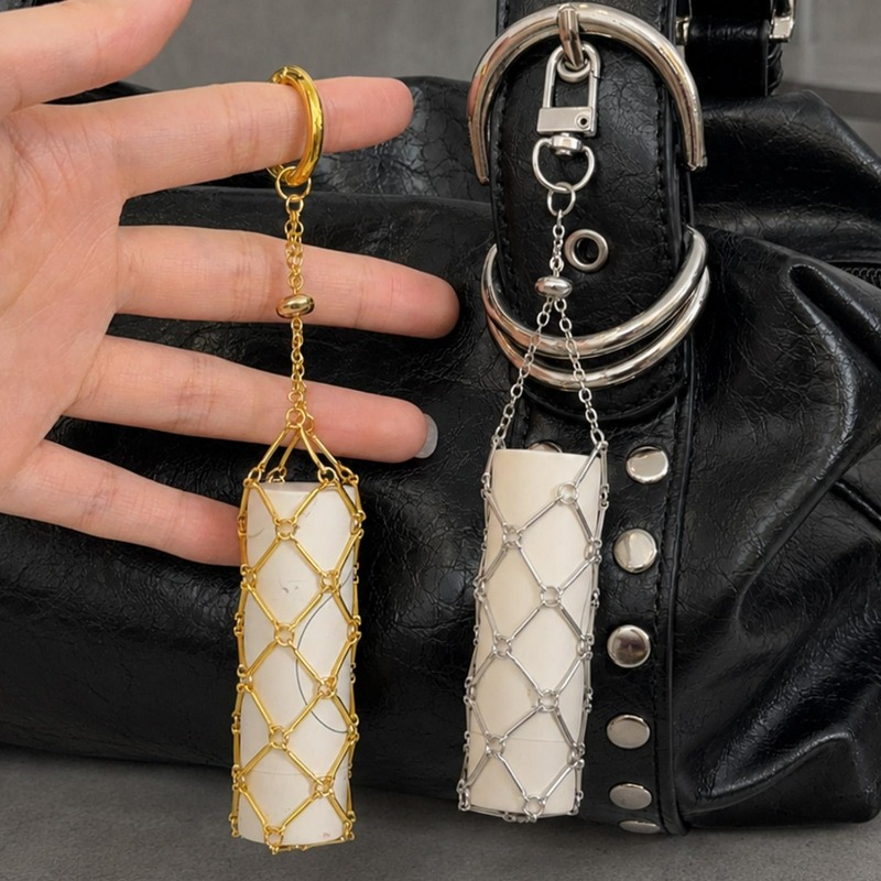 Mesh Strap Metal - Bolsa de Rede Metálica Portátil para