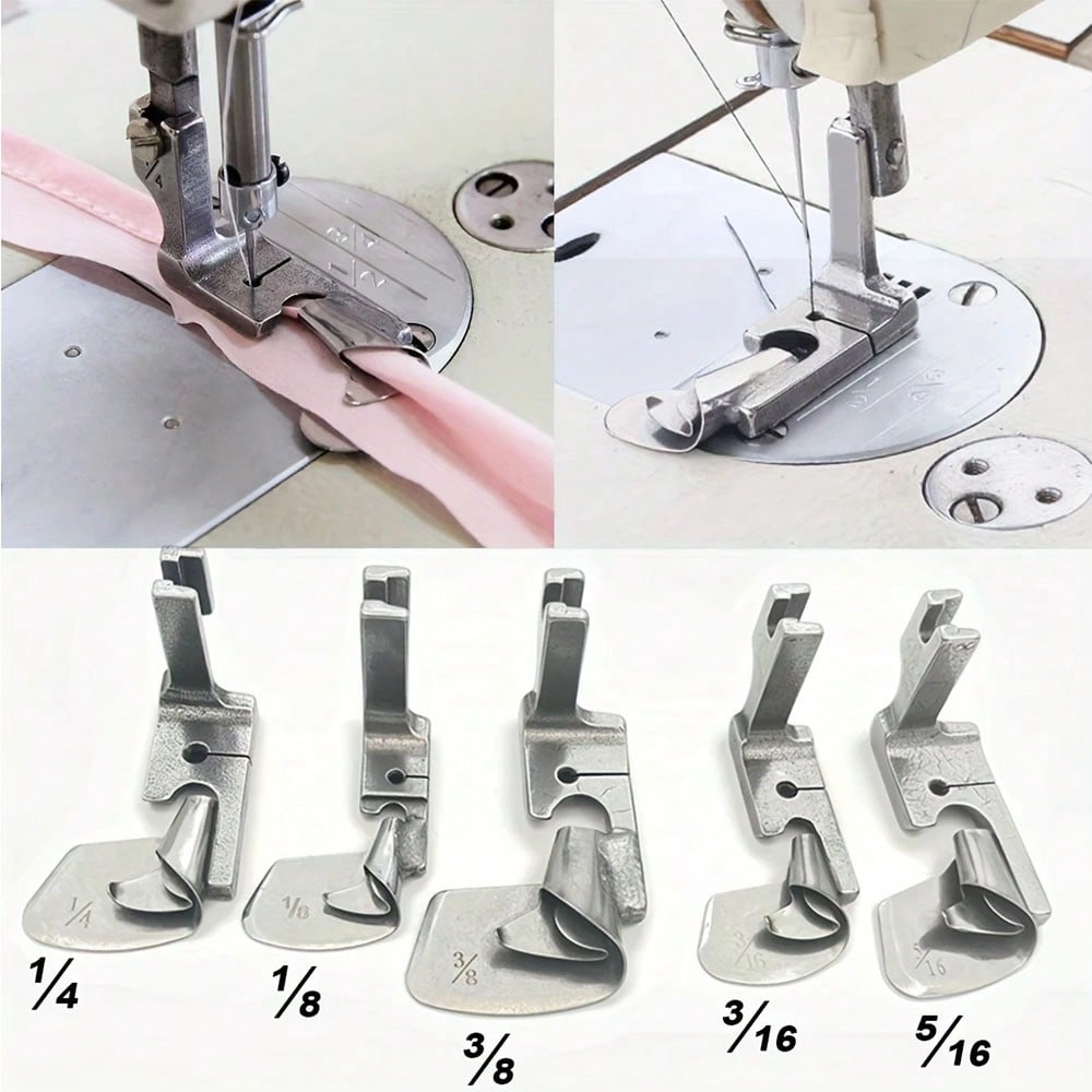 Curved Spring Bar - 1 Peça Calcador Industrial para Máquina