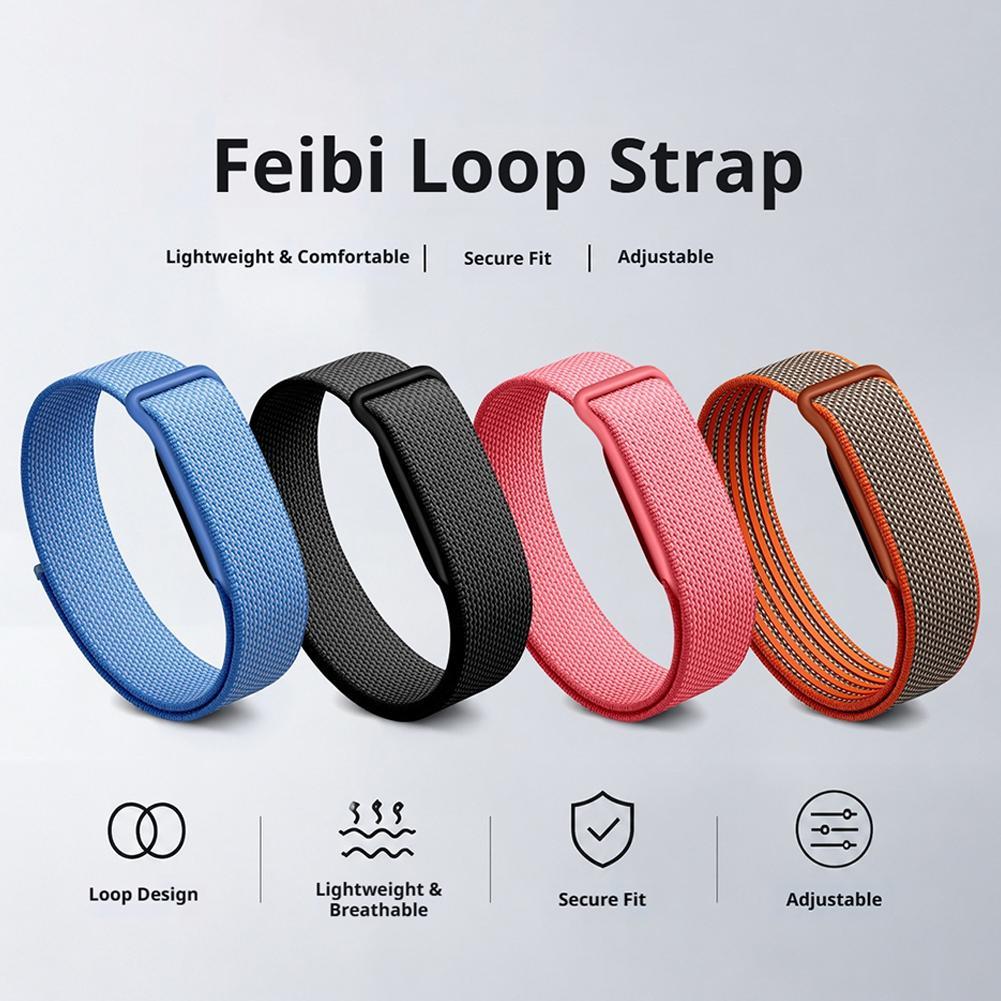 Sport Loop Velcro - Pulseira de Relógio Esportiva Trançada de
