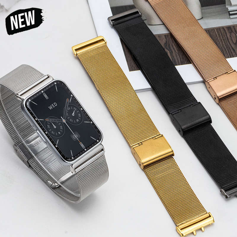 Mesh Strap Metal - Pulseira de aço inoxidável para samsung