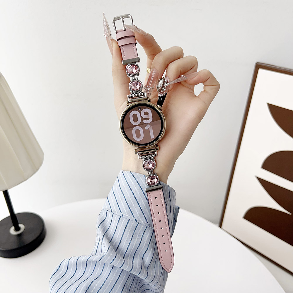 Leather Strap Quick Release - Pulseira de relógio elegante para mulheres