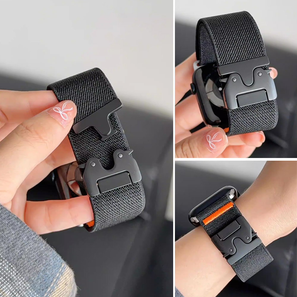 Parachute Strap Elastic - Correias de pára-quedas para apple watch