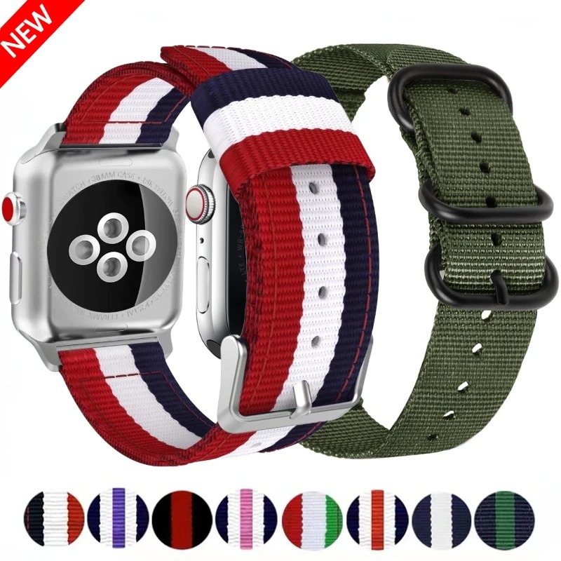 Canvas Strap Watch - Pulseira de lona de náilon para
