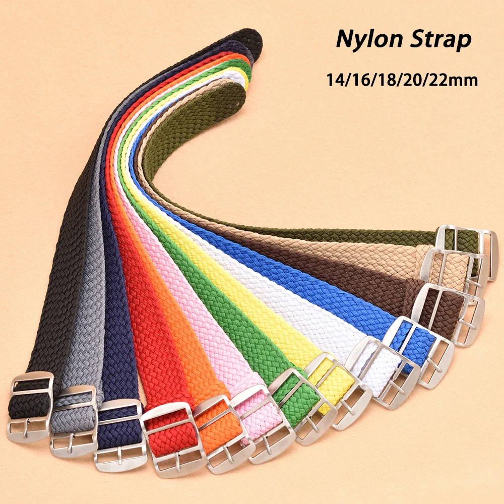 Perlon Strap Woven - Pulseira de relógio de náilon tecido