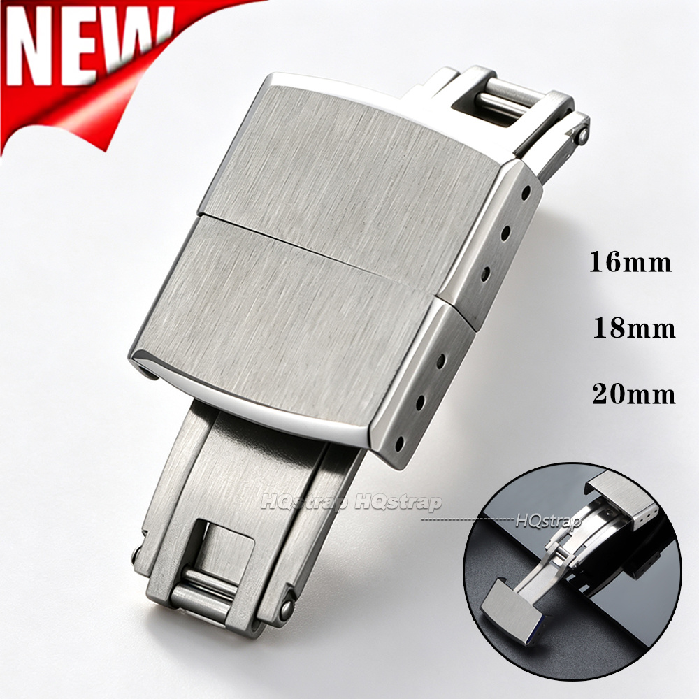 Butterfly Clasp Deployant - Fecho Borboleta Universal Dobrável para Relógio