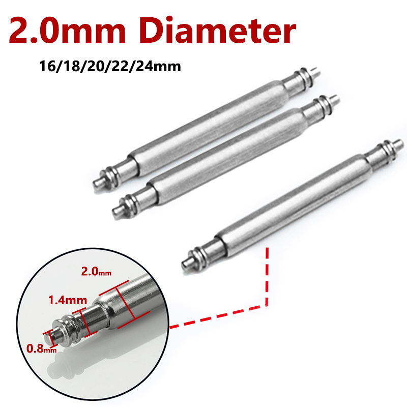 Spring Bar Tool Set - 2.0mm de diâmetro pulseira de relógio