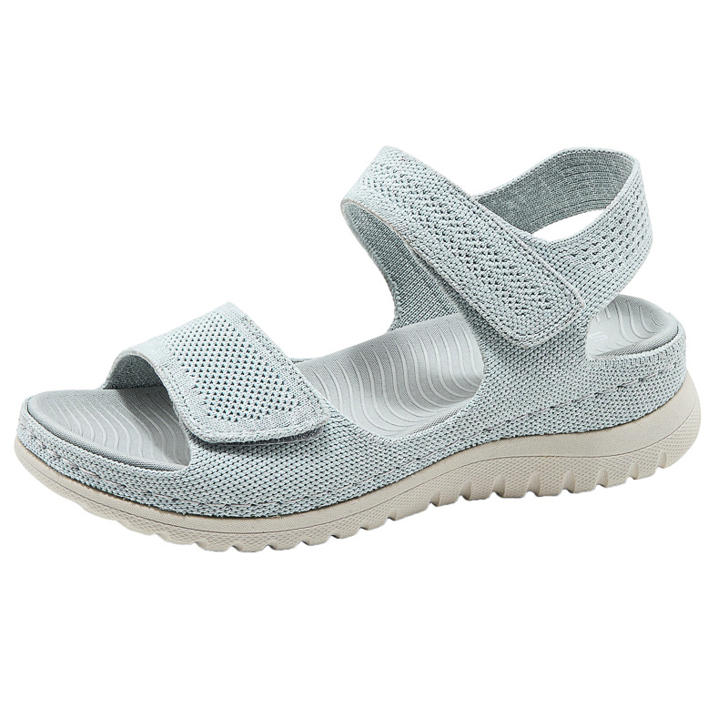 Sport Loop Velcro - Sandálias Esportivas Femininas de Malha com