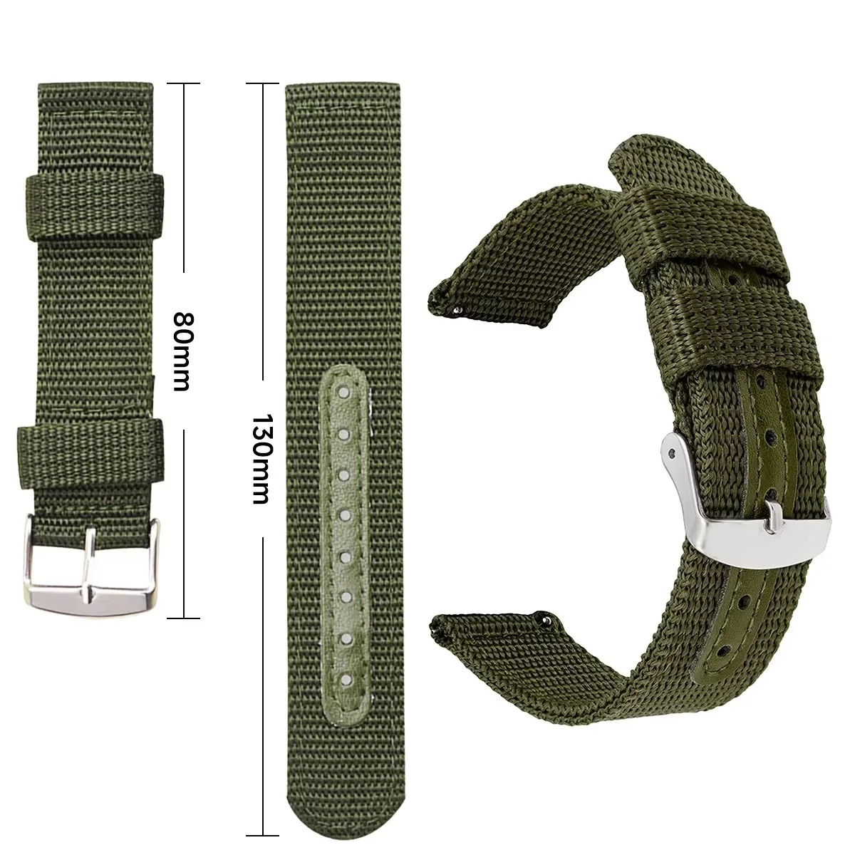 Pulseira de relógio de lona de - Canvas Strap Watch avaliação e preço