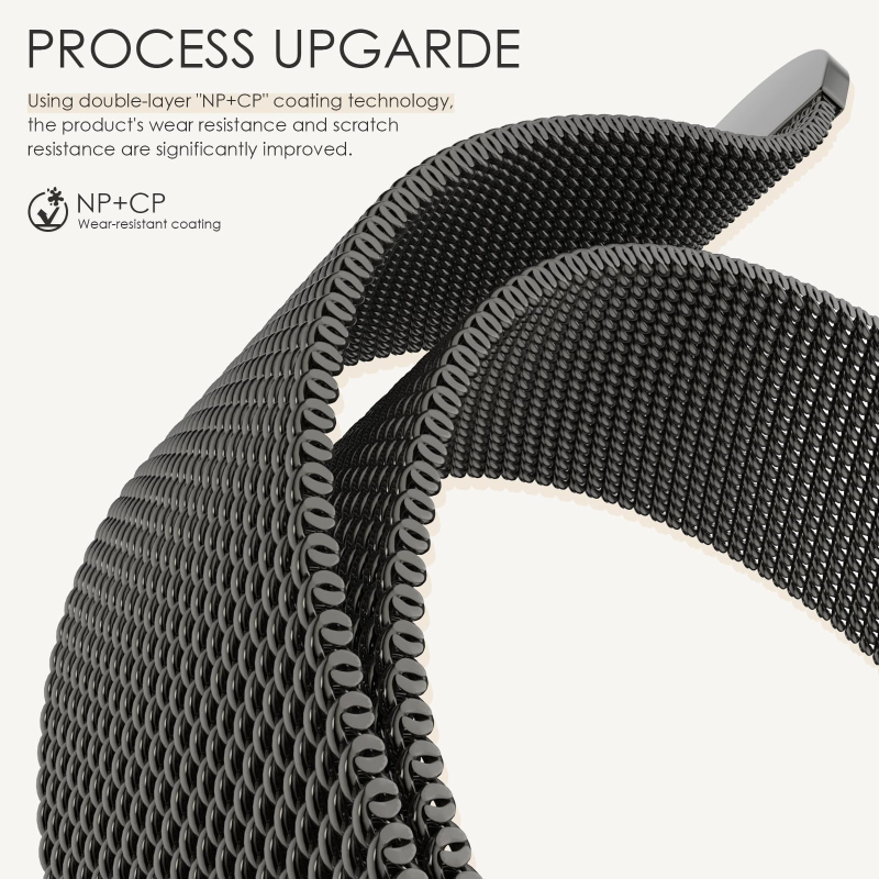 Pulseira de laço milanês para  - Milanese Loop Magnetic avaliação e preço