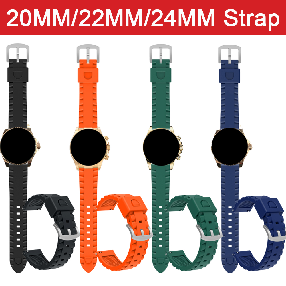 Pulseira de silicone macio par - Silicone Watch Band 22Mm avaliação e preço