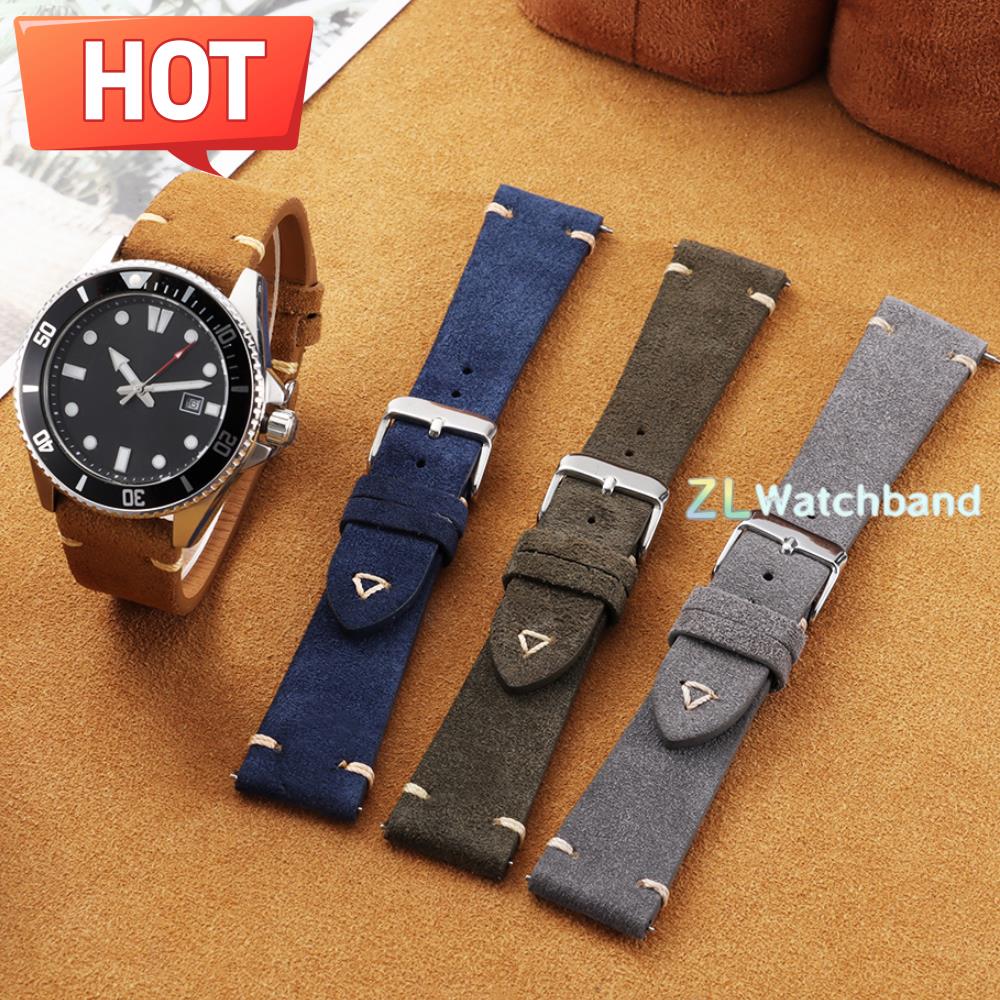 Pulseira de Relógio de Couro S - Suede Strap Watch avaliação e preço