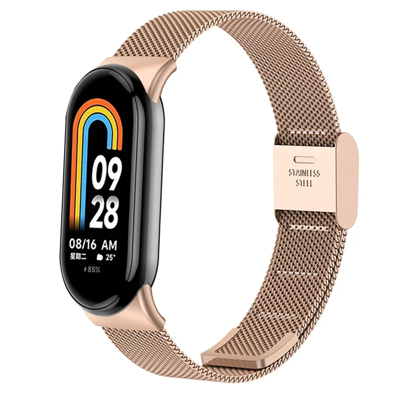 Pulseira de aço inoxidável par - Mesh Strap Metal avaliação e preço
