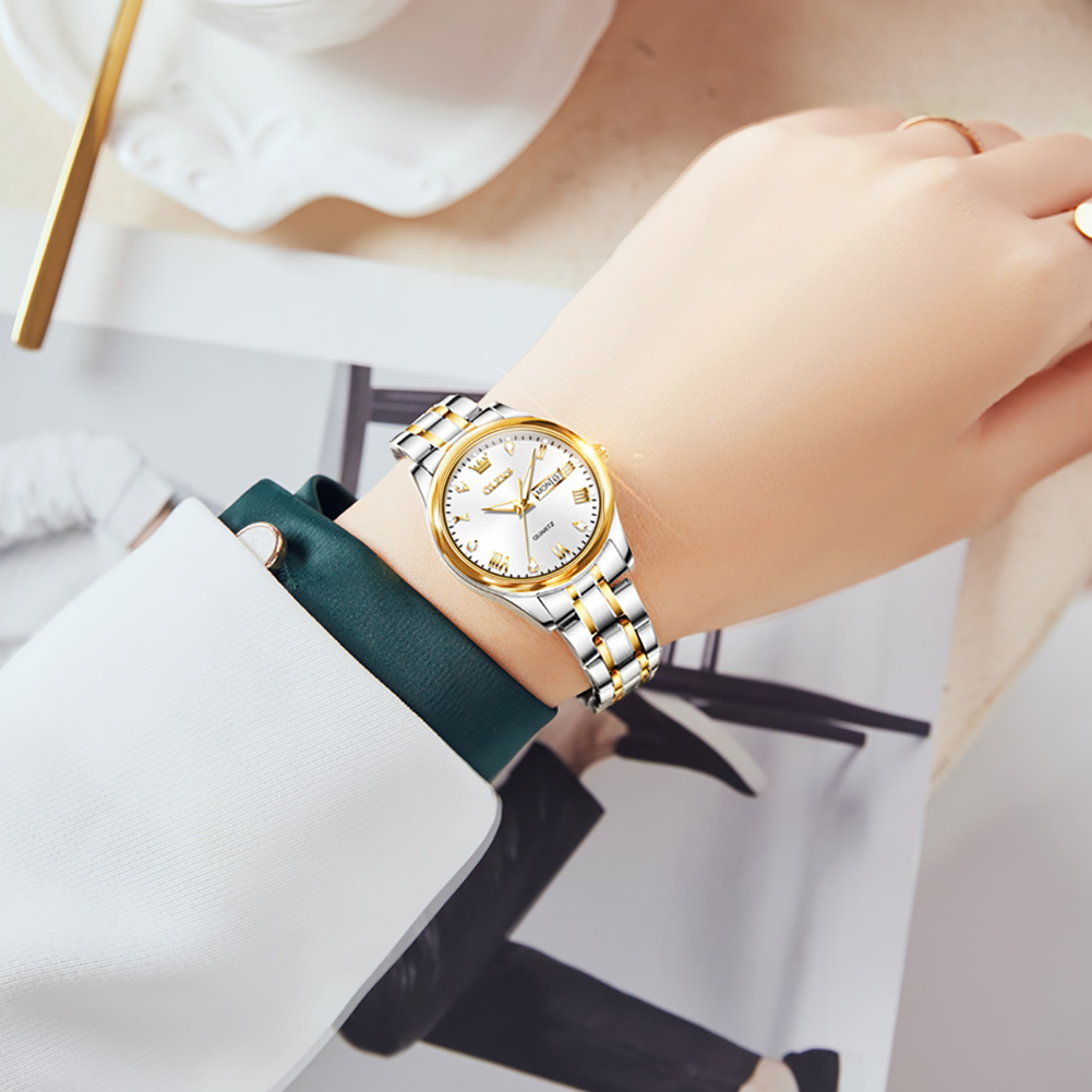 OLEVS-Relógio de Quartzo Imper - Stainless Bracelet Diver avaliação e preço