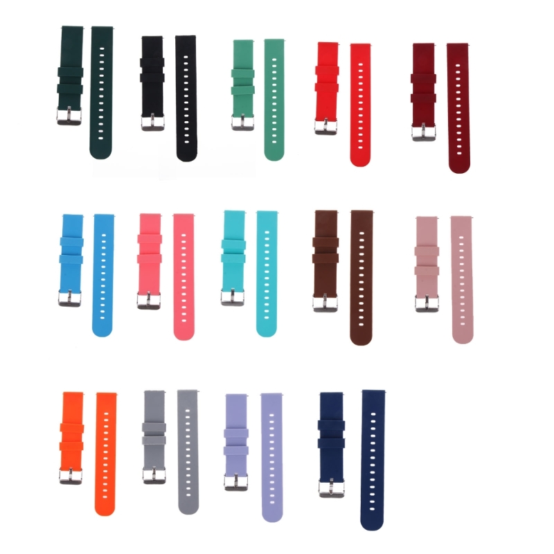 Pulseira de silicone 20/22mm S - Silicone Watch Band 22Mm avaliação e preço