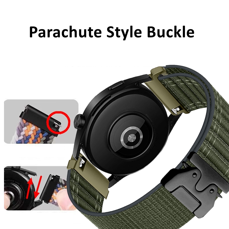 Pulseira de Nylon Wave para Ga - Parachute Strap Elastic avaliação e preço