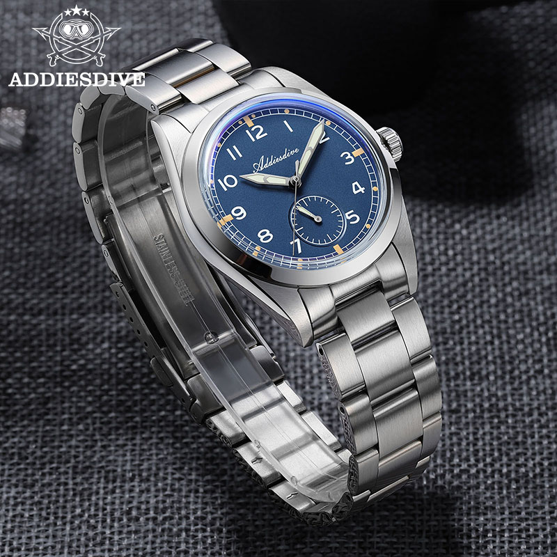 ADDIESDIVE Relógio de quartzo  - Stainless Bracelet Diver avaliação e preço
