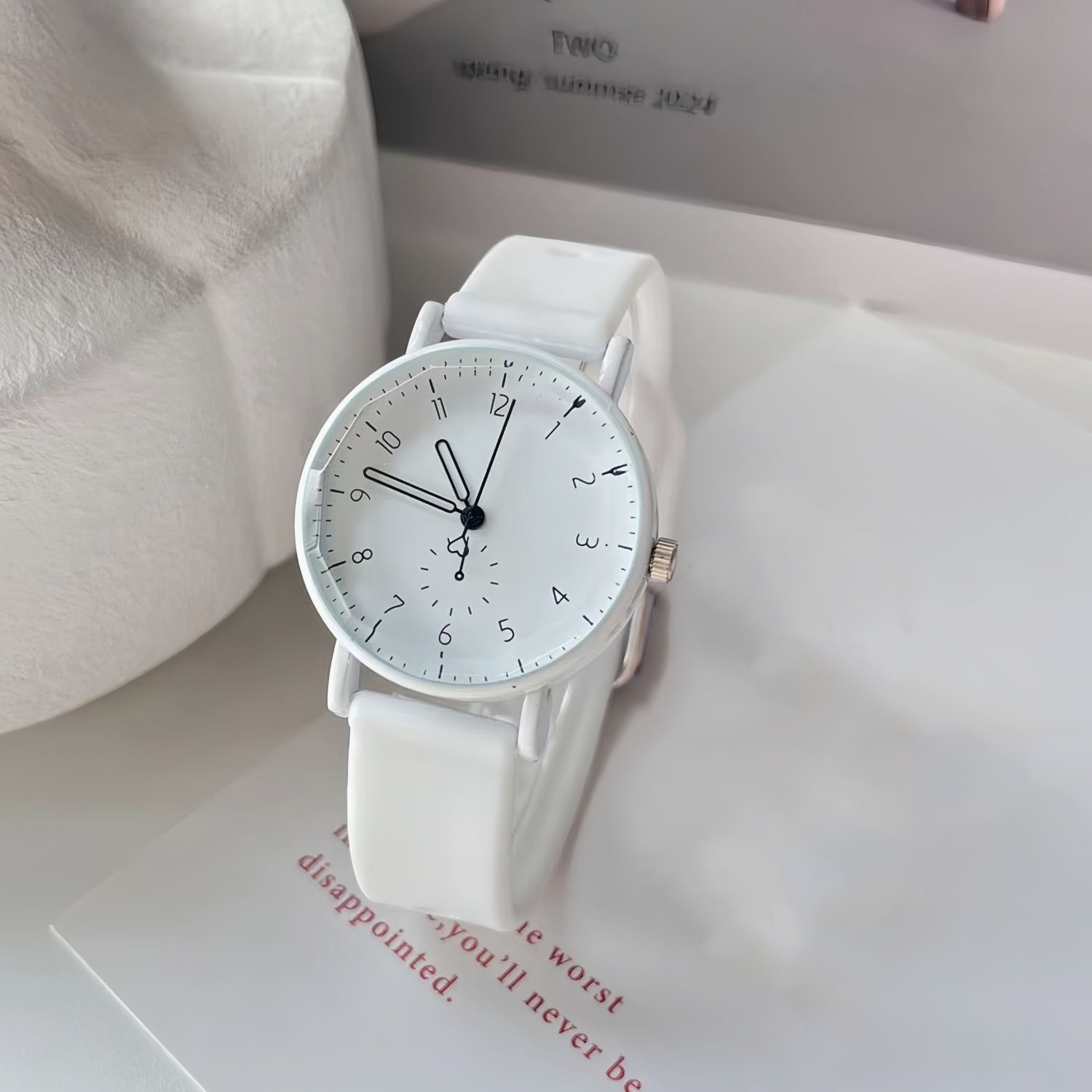 Moda árabe dial feminino relóg - Silicone Band Women avaliação e preço