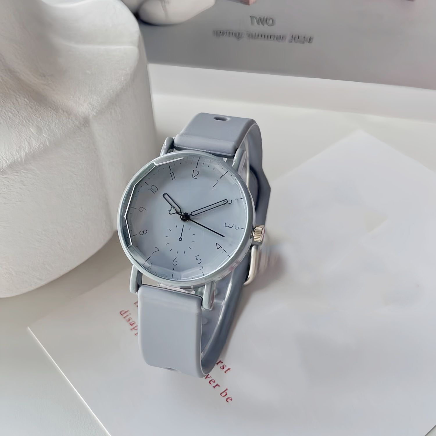Moda árabe dial feminino relóg - Silicone Band Women avaliação e preço