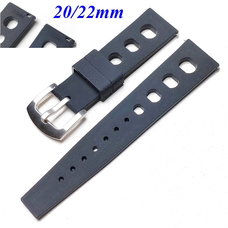 20 22mm vintage tropical fkm p - Tropic Strap Vintage avaliação e preço