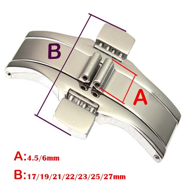 Para tissot t1853 pulseira de  - Butterfly Clasp Deployant avaliação e preço