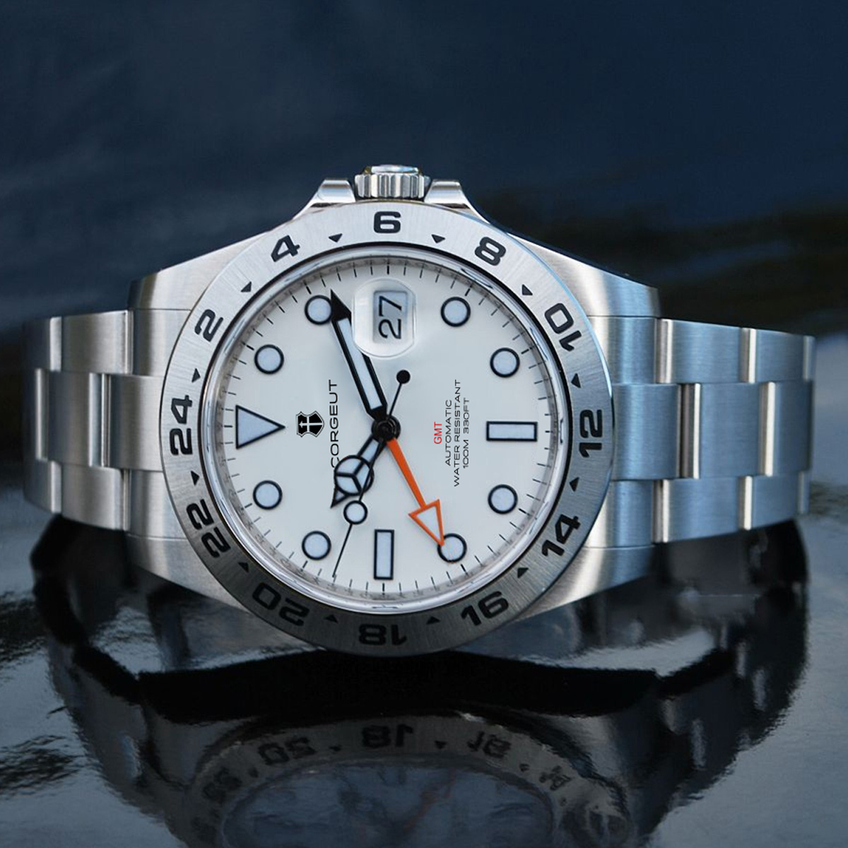 Personalizado de luxo 39mm nh3 - Stainless Bracelet Diver avaliação e preço