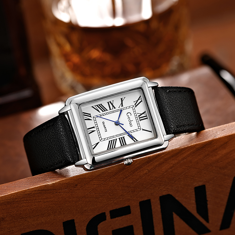 Nova moda de luxo designer ret - Leather Watch Band Men avaliação e preço