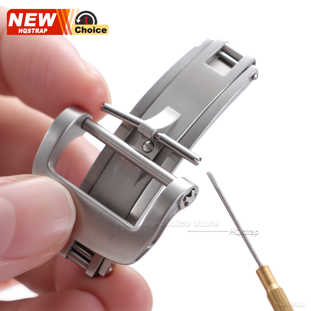 Novo botão dobrável de aço ino - Butterfly Clasp Deployant avaliação e preço