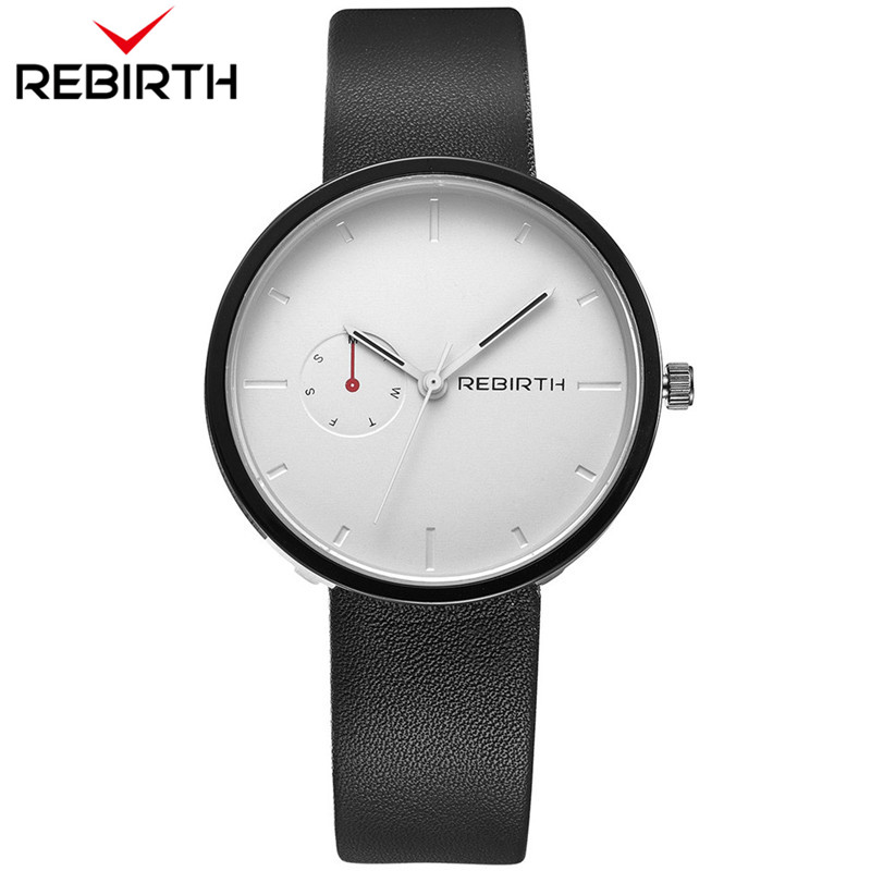 Relógio de pulso de quartzo de - Leather Watch Band Men avaliação e preço