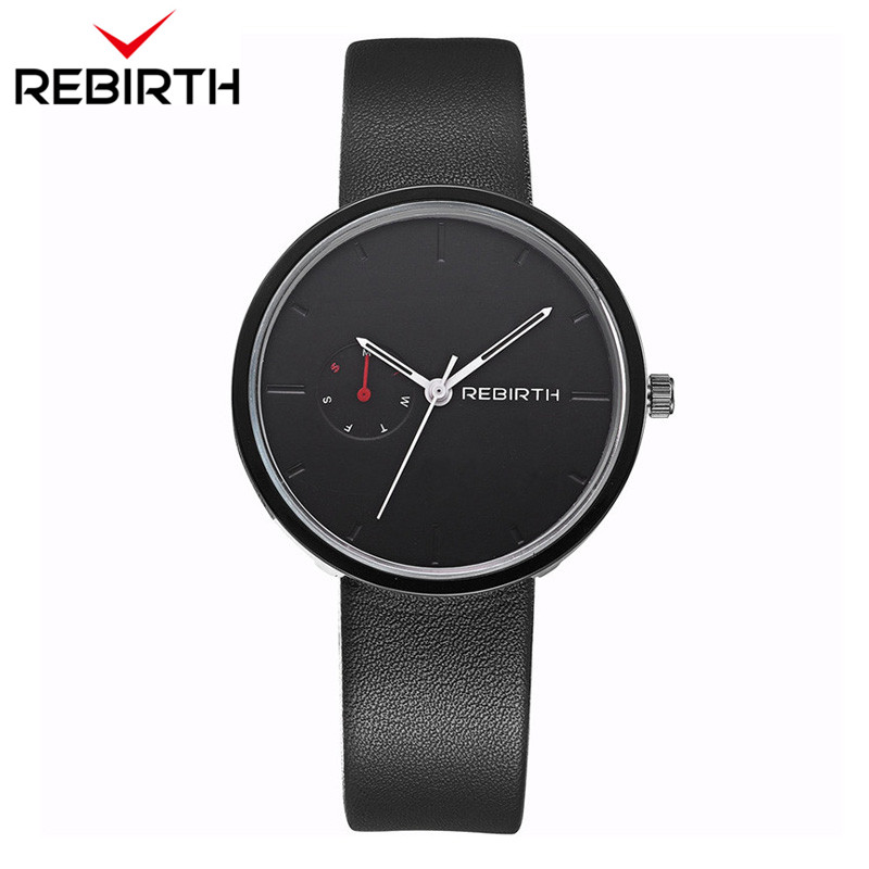 Relógio de pulso de quartzo de - Leather Watch Band Men avaliação e preço