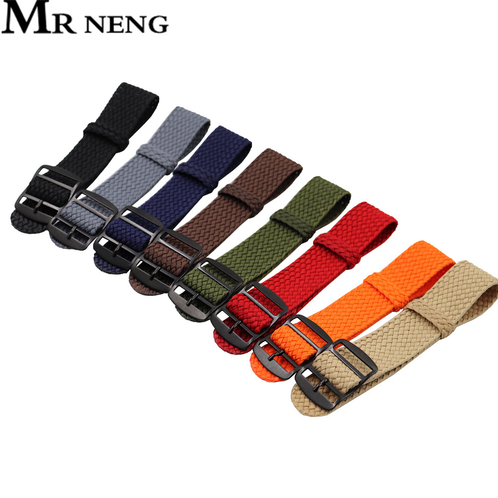 Pulseira Woven Nylon Watchband - Perlon Strap Woven avaliação e preço
