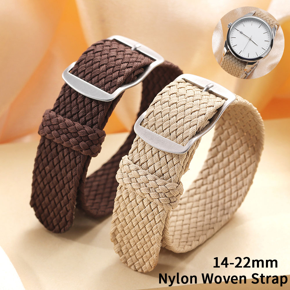 14mm 16mm 18mm 20mm 22mm tecid - Perlon Strap Woven avaliação e preço
