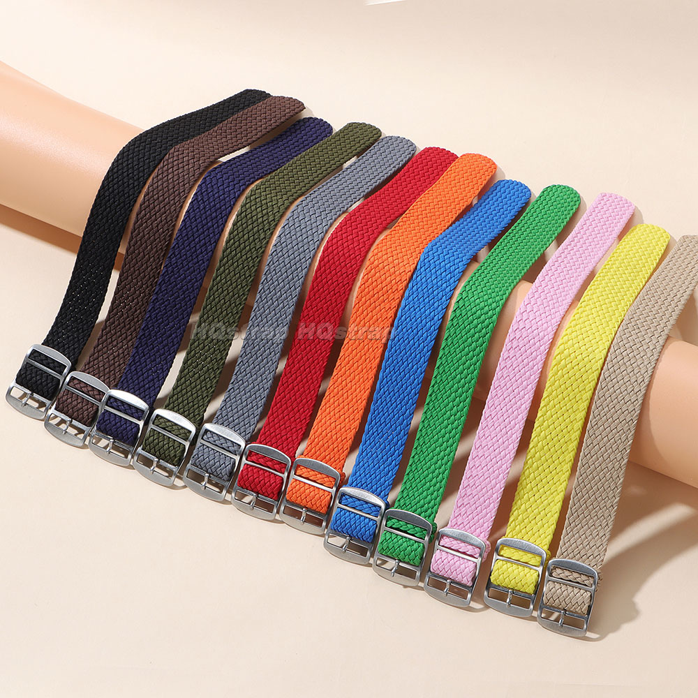 14mm 16mm 18mm 20mm 22mm tecid - Perlon Strap Woven avaliação e preço