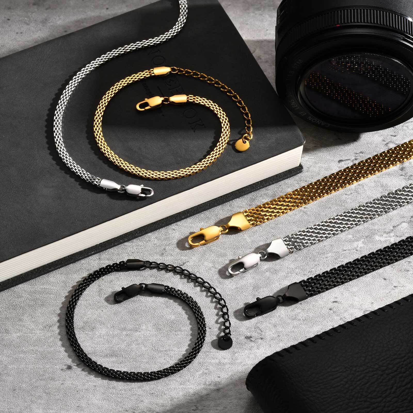 Pulseira de corrente de malha  - Mesh Strap Metal avaliação e preço