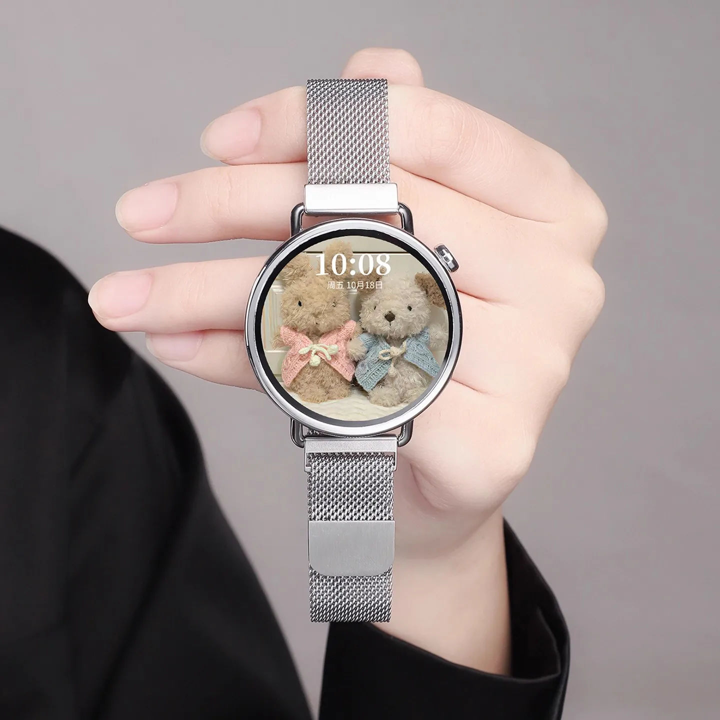 18mm pulseira de laço milanês  - Milanese Loop Magnetic avaliação e preço