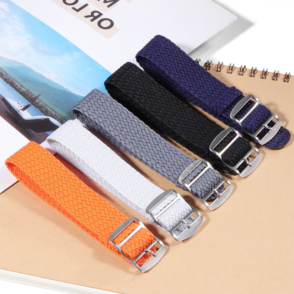 14mm 16mm 18mm 20mm 22mm Nylon - Perlon Strap Woven avaliação e preço