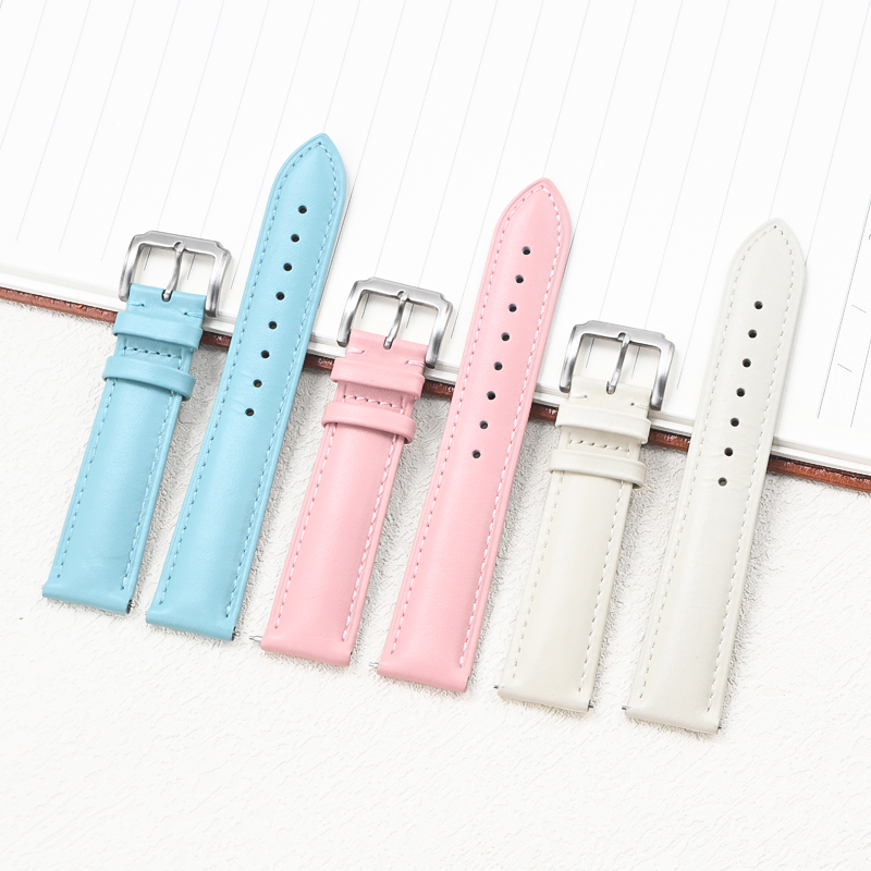 Pulseira de couro genuíno para - Leather Strap Quick Release avaliação e preço