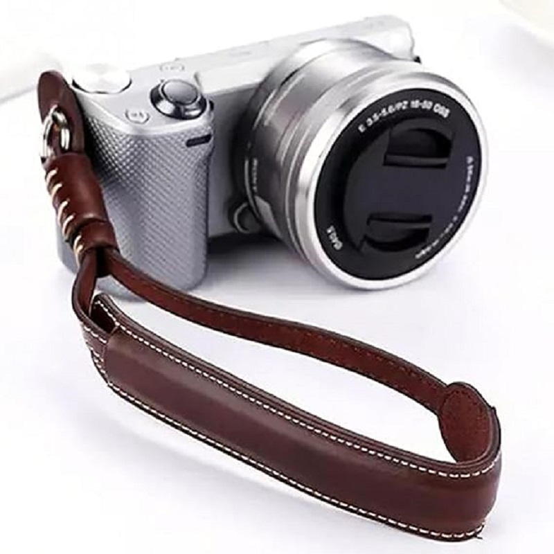Alça de pulso para câmera de l - Leather Strap Quick Release avaliação e preço