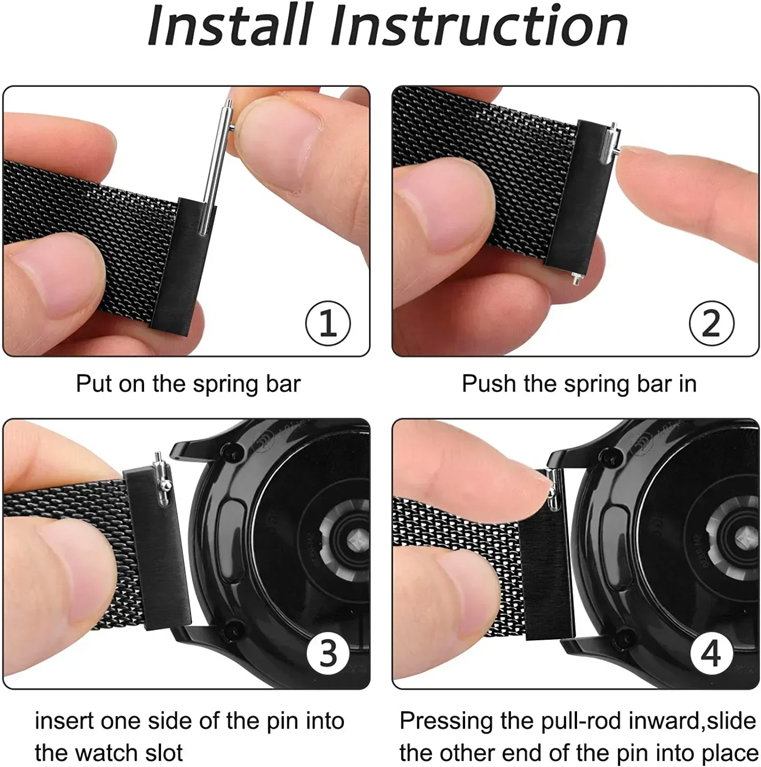 Laço milanês para cmf watch pr - Milanese Loop Magnetic avaliação e preço