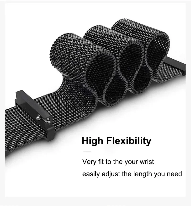 Laço milanês para cmf watch pr - Milanese Loop Magnetic avaliação e preço