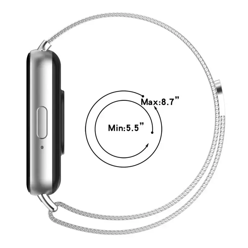 Pulseira de aço inoxidável par - Milanese Loop Magnetic avaliação e preço