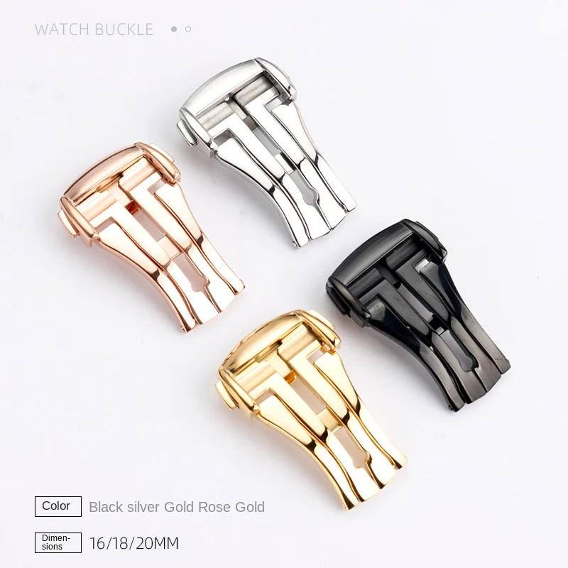 Fivela de relógio de aço inoxi - Butterfly Clasp Deployant avaliação e preço