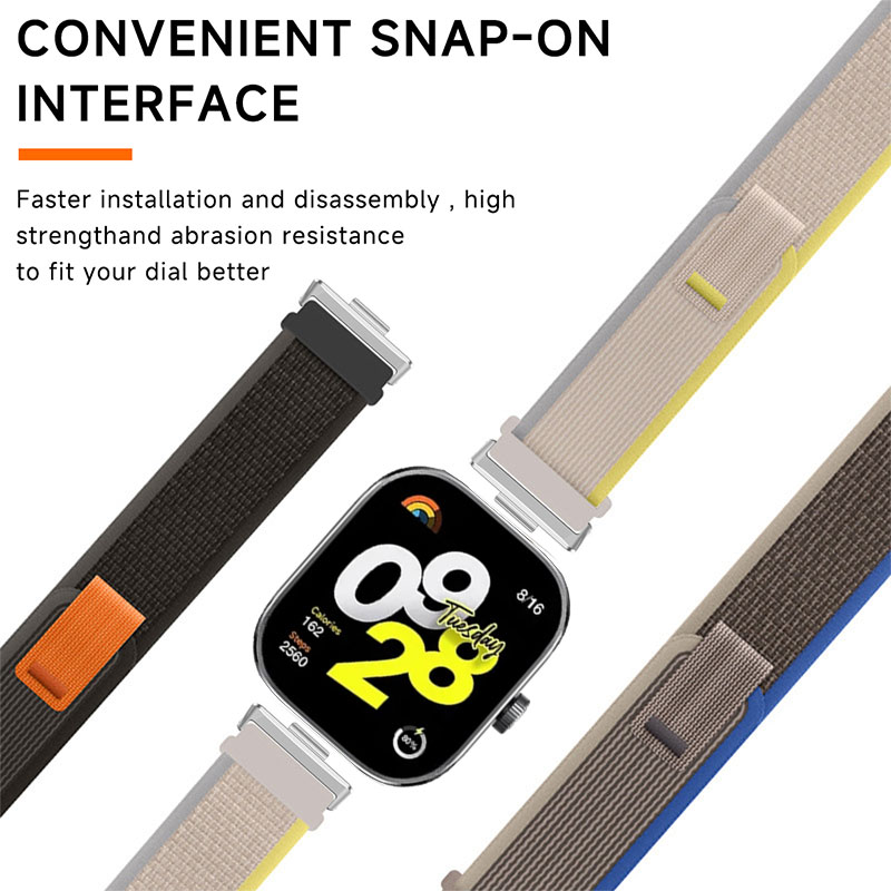 Para xiaomi redmi relógio 4 ná - Sport Loop Velcro avaliação e preço