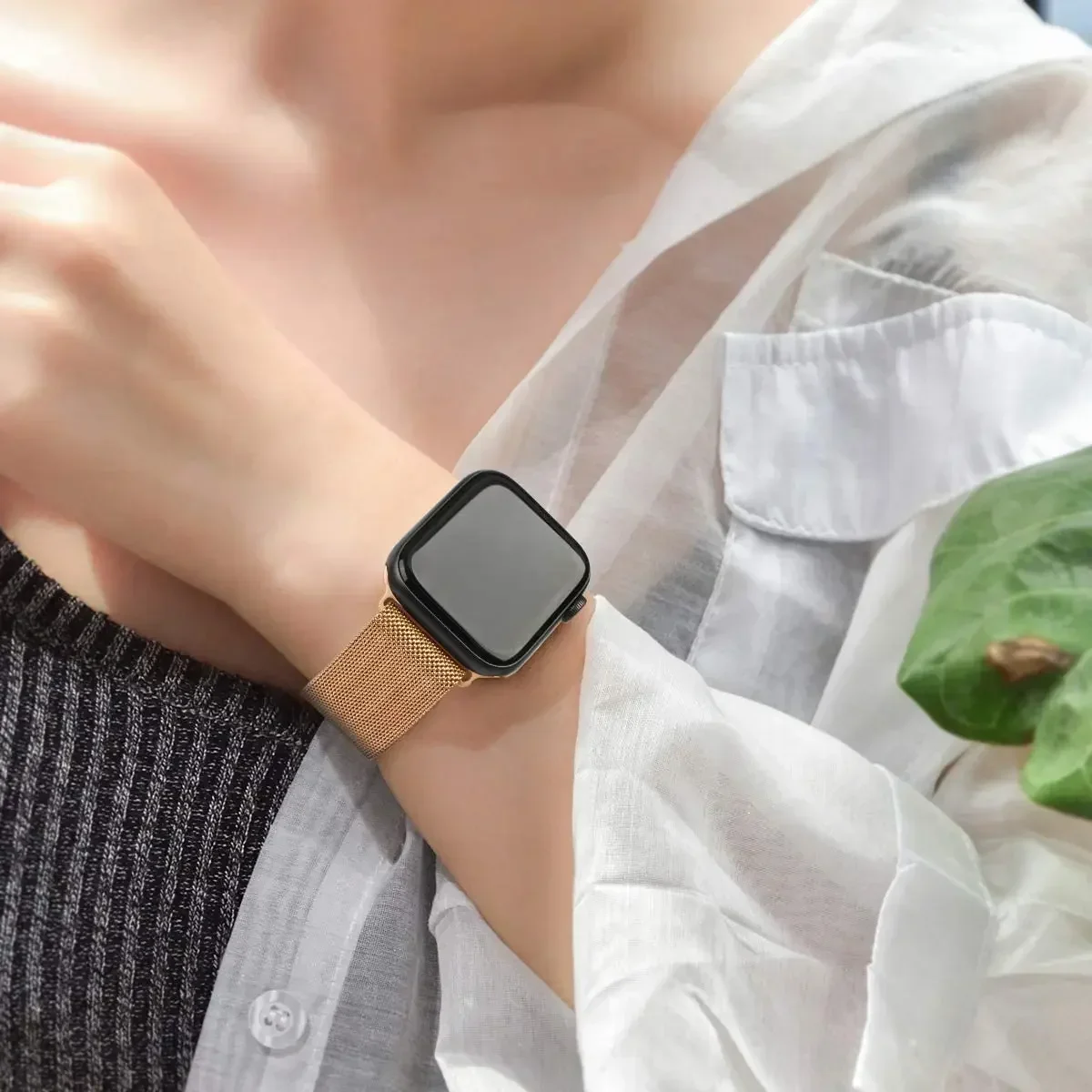 Pulseira de laço magnético par - Milanese Loop Magnetic avaliação e preço