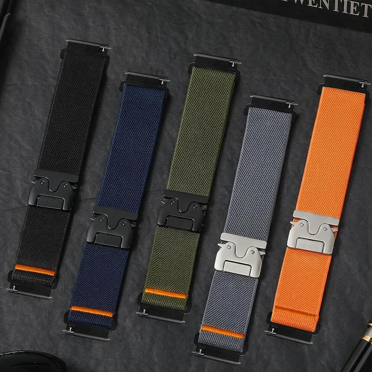 Correias de náilon + capa tpu  - Parachute Strap Elastic avaliação e preço