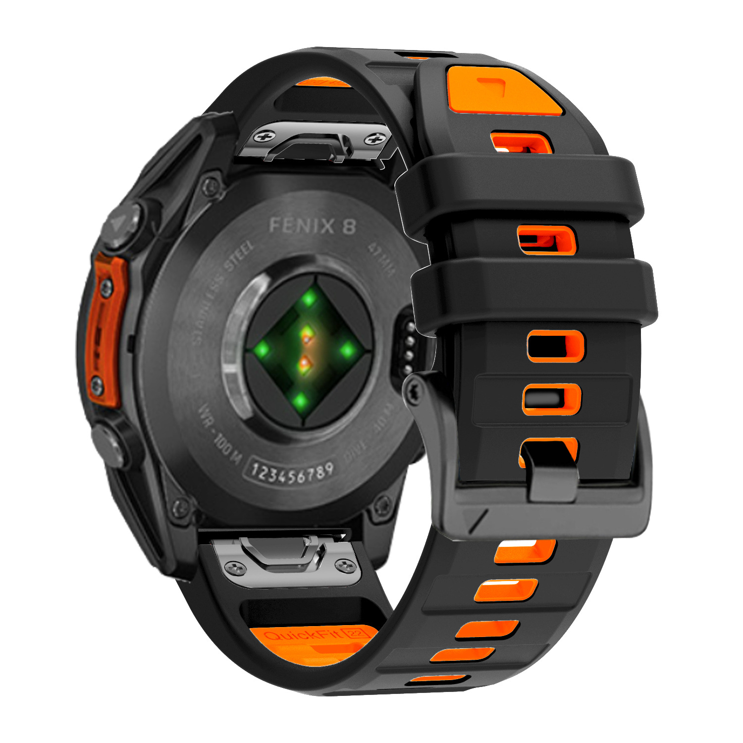 Pulseira de Silicone QuickFit  - Silicone Watch Band 22Mm avaliação e preço
