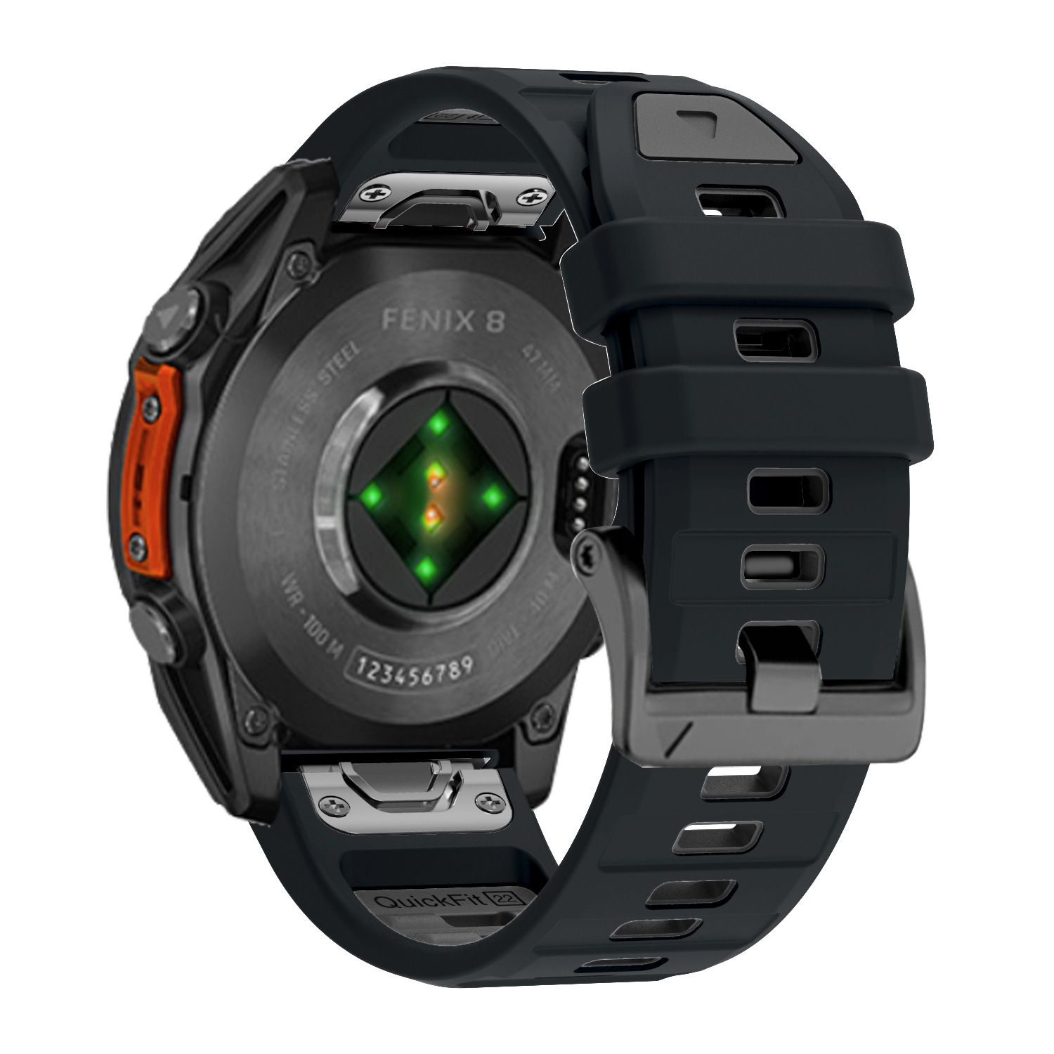 Pulseira de Silicone QuickFit  - Silicone Watch Band 22Mm avaliação e preço
