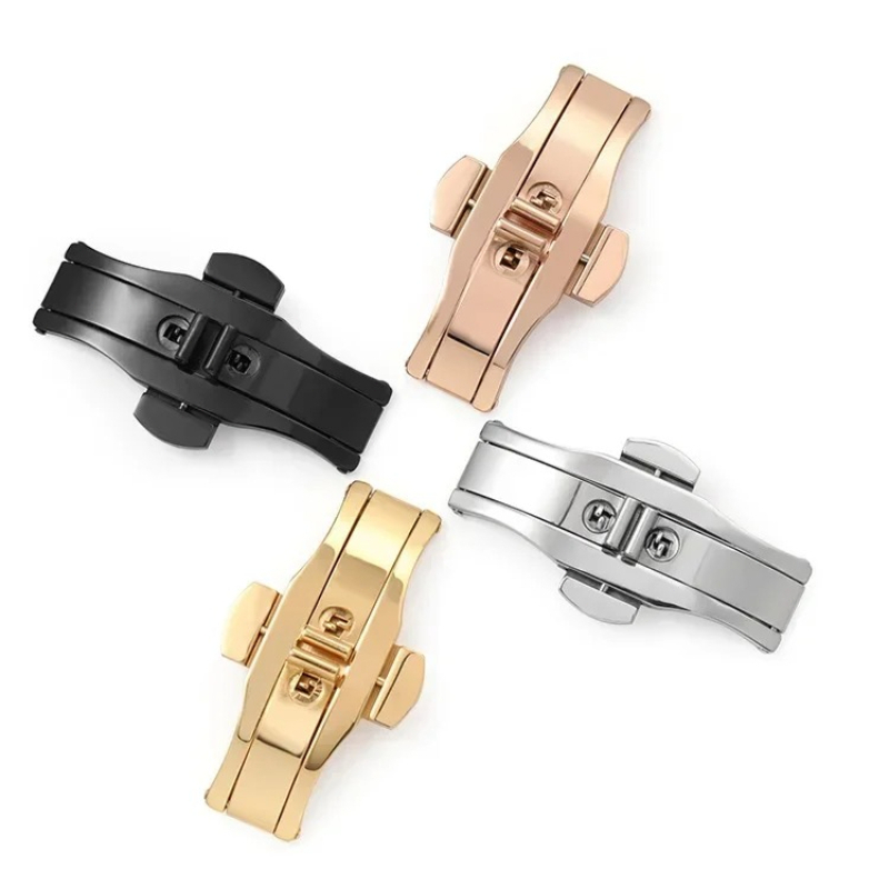 Fivela de Aço Inoxidável Polid - Butterfly Clasp Deployant avaliação e preço
